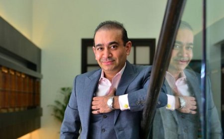 नीरव मोदीला UK कोर्टाचा मोठा दणका; बँक ऑफ इंडियाला ₹१०० कोटी देण्याचे आदेश